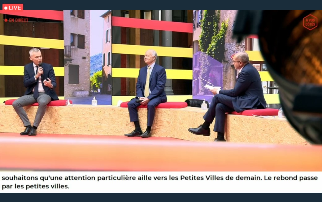 Petites villes de demain : Christophe Bouillon débat avec Jacqueline Gourault