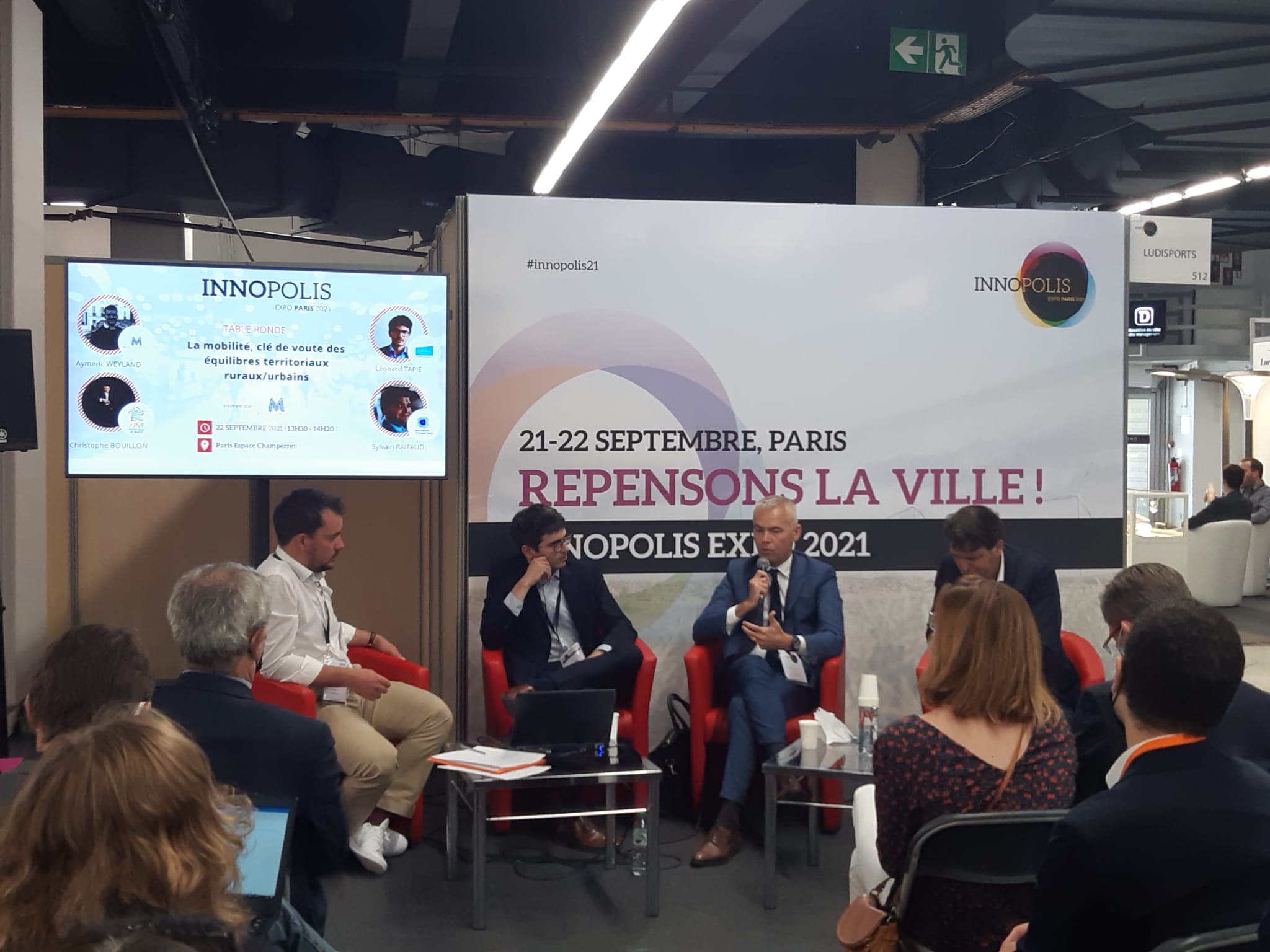 Salon Innopolis sur les mobilités : Christophe Bouillon présente les grands enjeux pour les petites villes