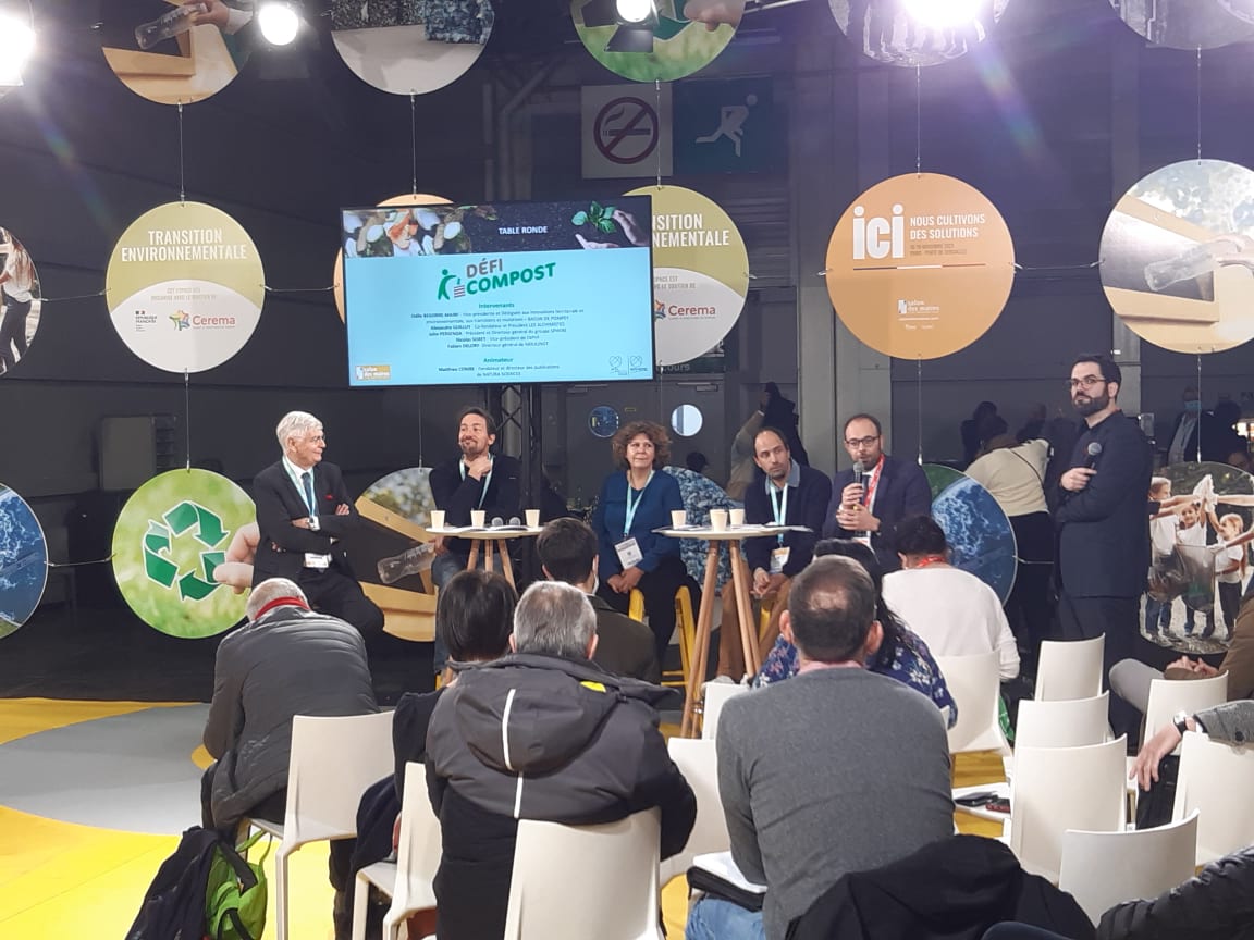 Salon des Maires : Nicolas Soret présente les enjeux des biodéchets dans les petites villes