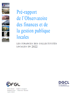 L’OFGL publie son pré-rapport annuel sur les finances locales