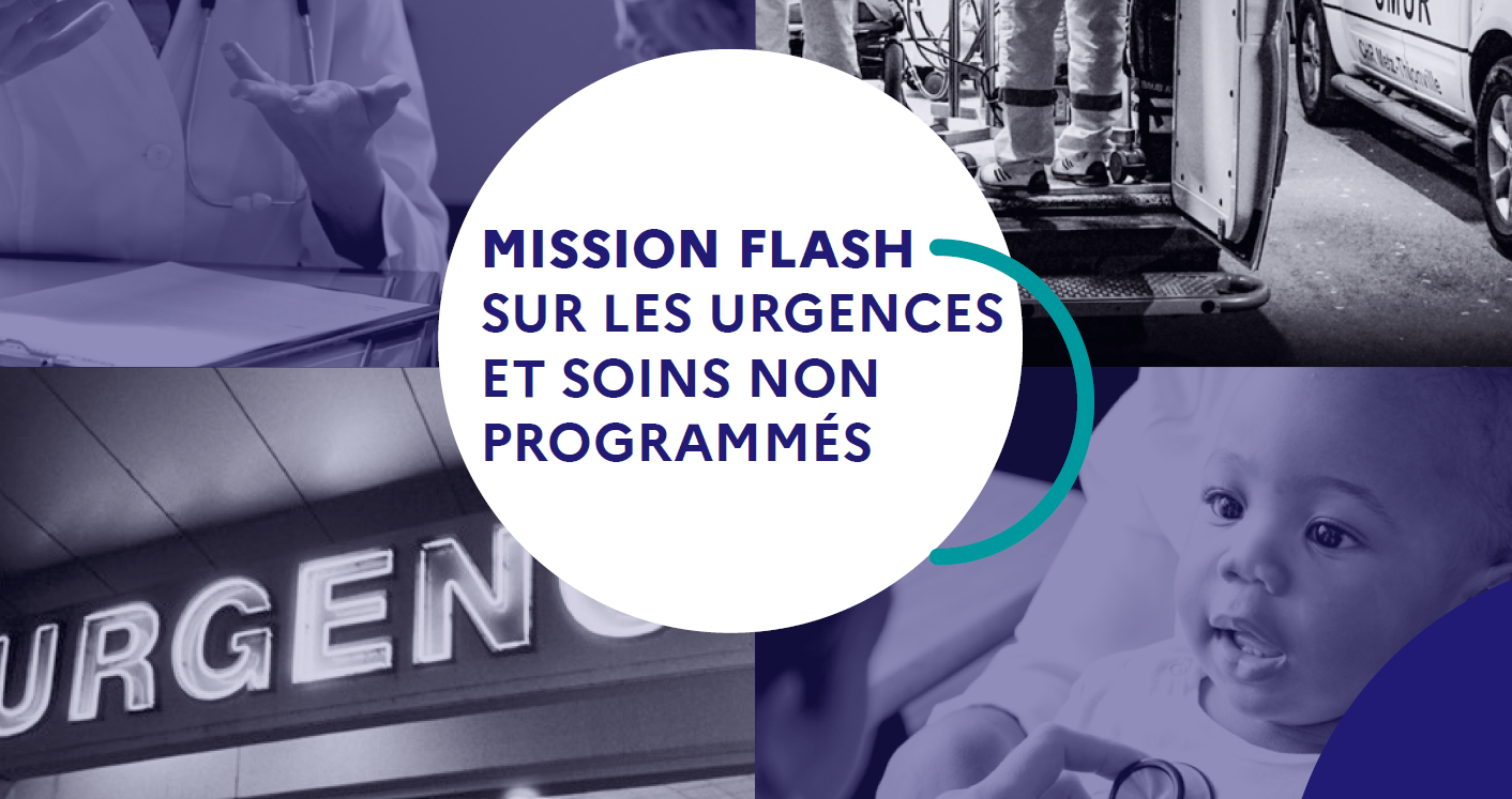 Mission flash pour les urgences : publication du rapport 