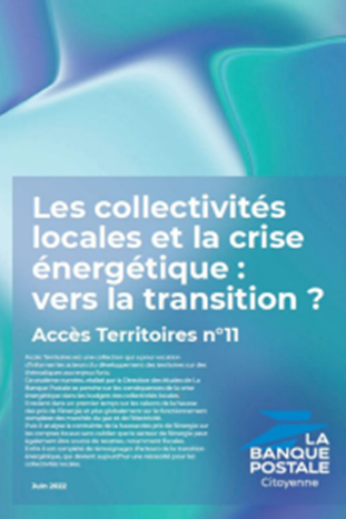 Les collectivités locales et la crise énergétique : vers la transition ?