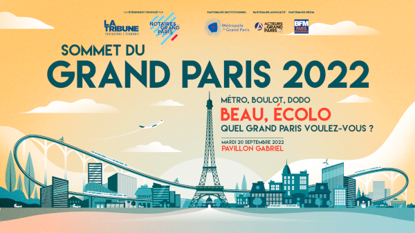 Sommet du Grand Paris 2022 : l'APVF est partenaire !