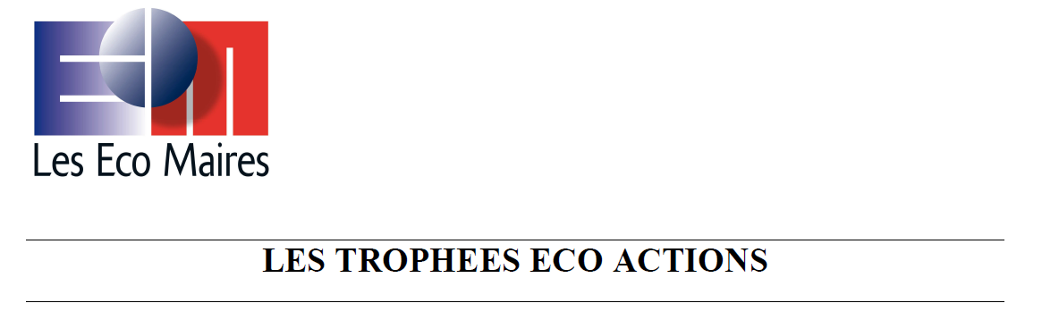 Trophée Eco actions : les candidatures sont ouvertes !