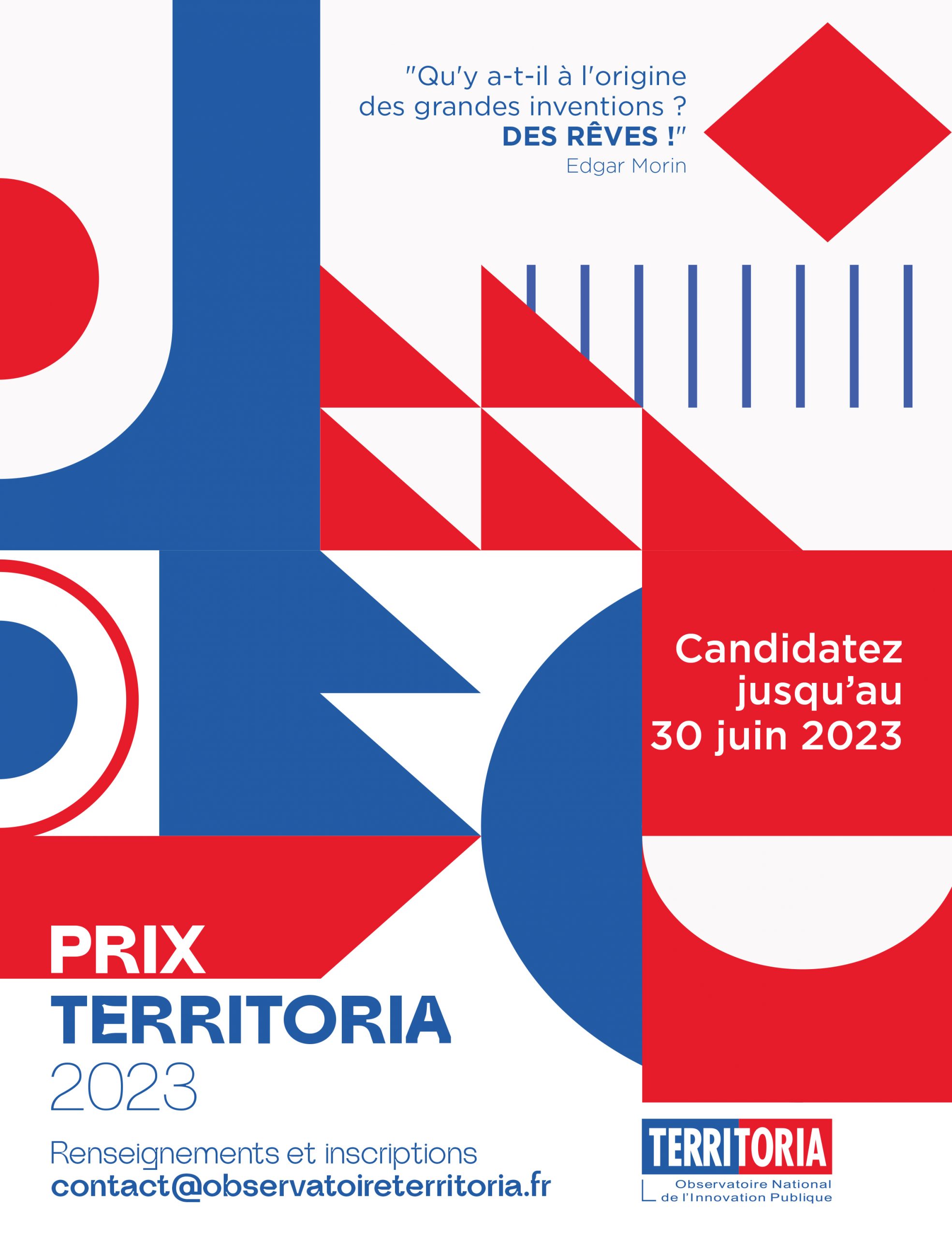 Prix TERRITORIA 2023 : n’attendez plus pour candidater !   