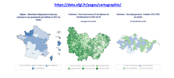 Cartographie financière des territoires : un nouveau service de visualisation de données sur data.ofgl.fr