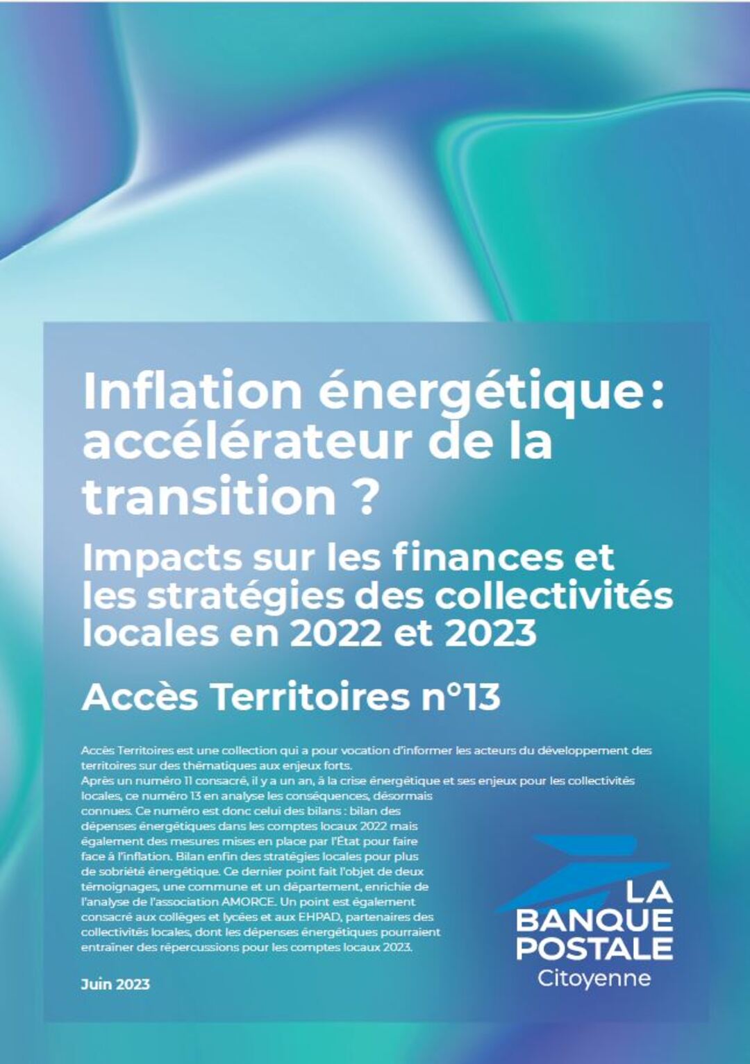 Inflation énergétique : accélérateur de la transition ?