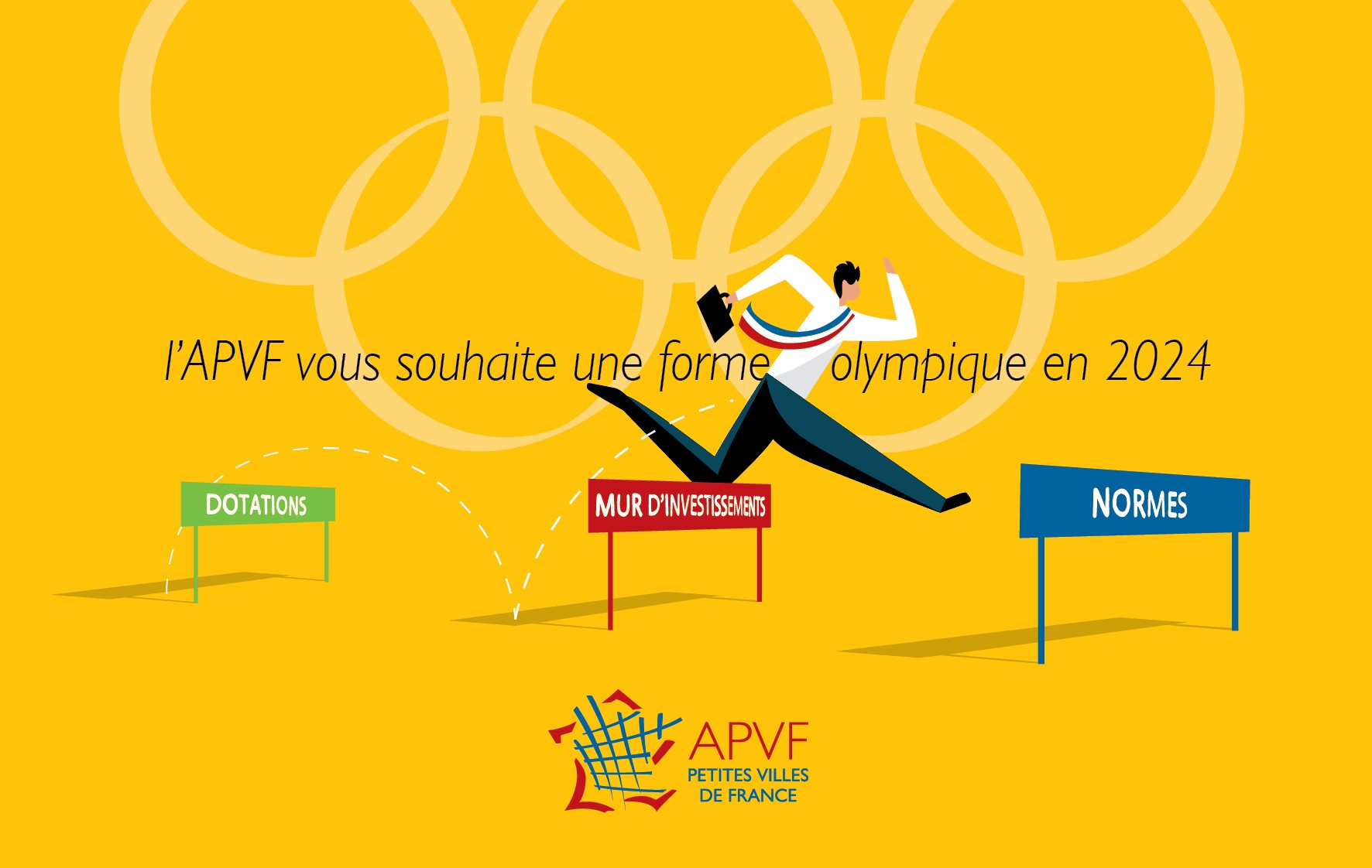 L'APVF vous souhaite une forme olympique en 2024 !