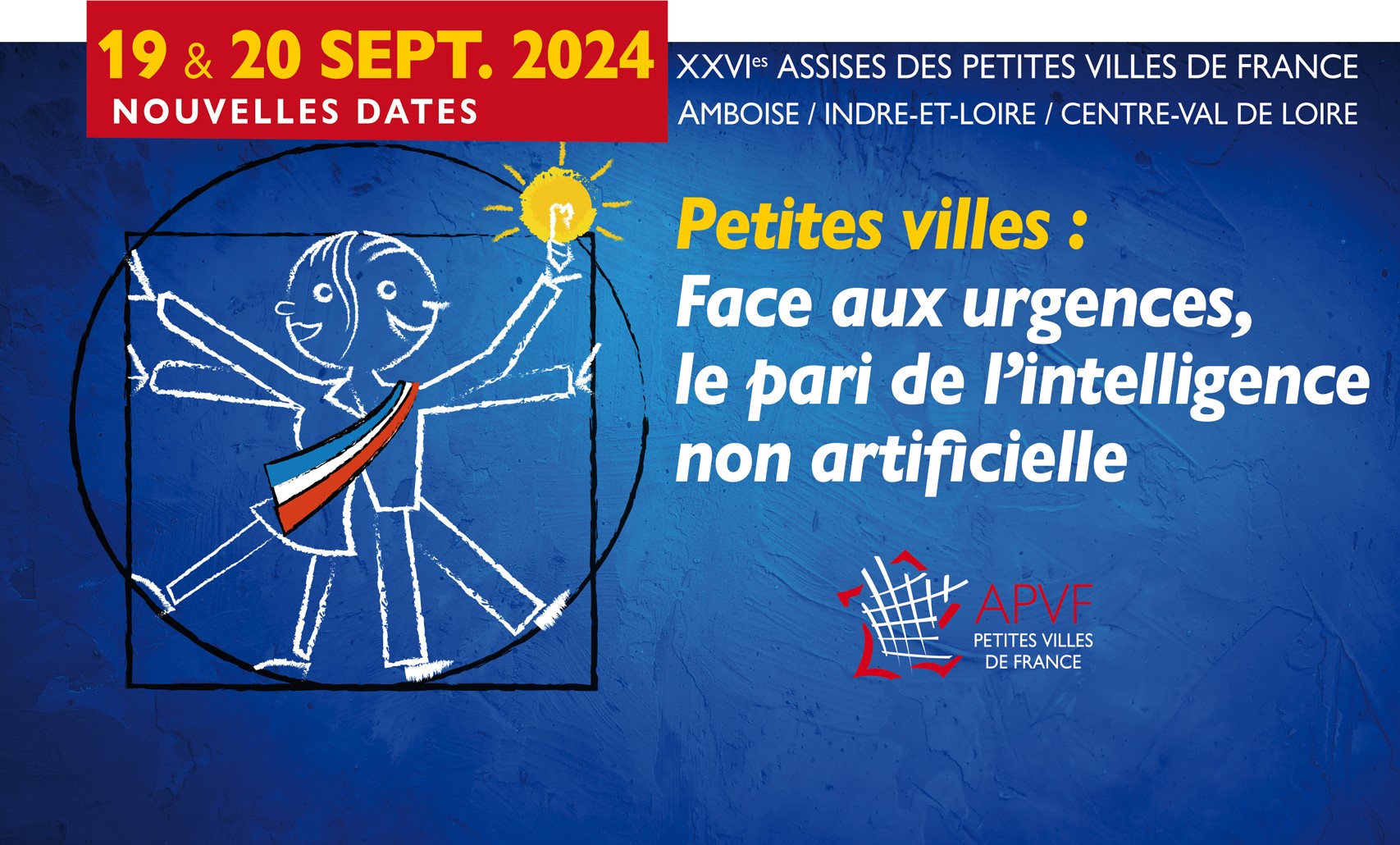 Report des Assises des petites villes aux 19 et 20 septembre 2024 à Amboise : le nouveau programme est disponible !