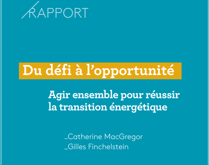 Transition énergétique : publication d'un rapport commun d'Engie et de la Fondation Jean Jaurès