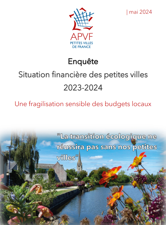 Enquête de l’APVF sur la situation financière des petites villes : un risque de fragilisation des budgets locaux