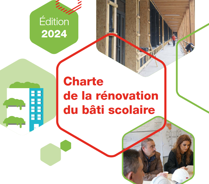 Rénovation des bâtiments scolaires : une Charte et trois guides